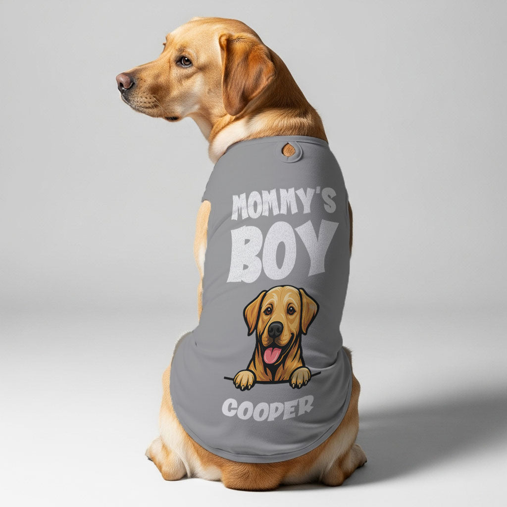 MOMMY’S GIRL – Personalized Shirt with Your Dog’s Name and Breed – Dog Shirt