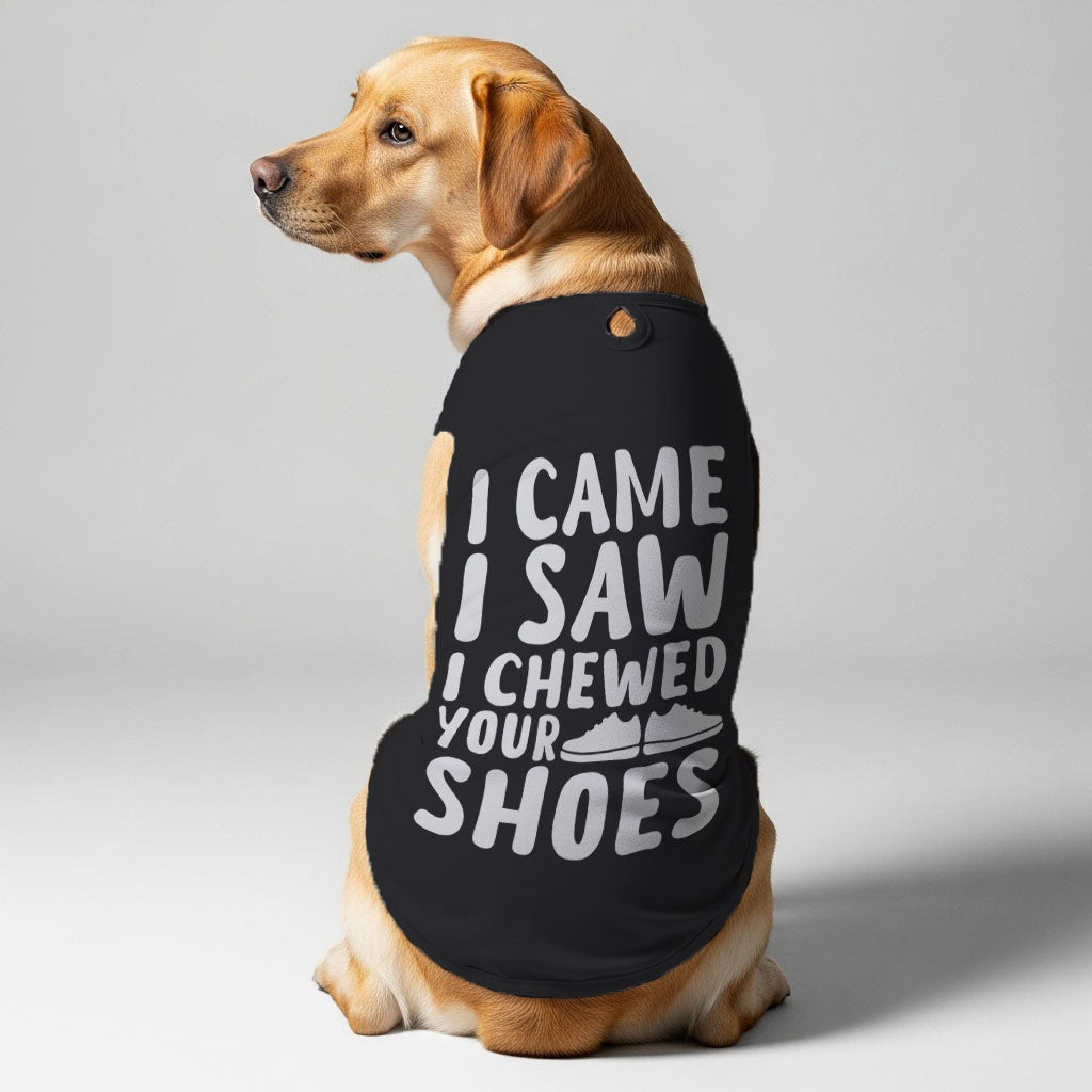 I Chewed Your Shoes – Dog Shirt