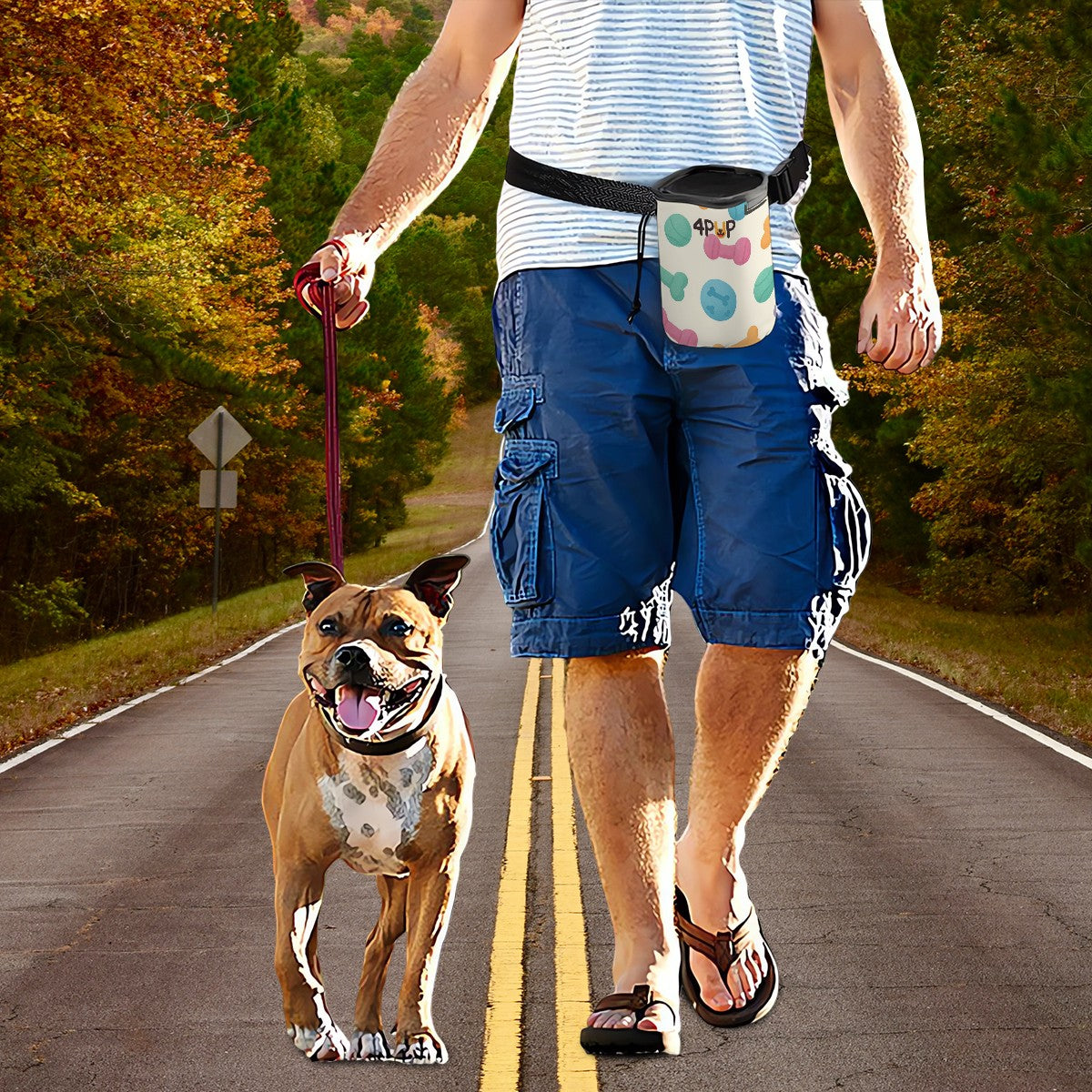 luke treat bag for training dogs