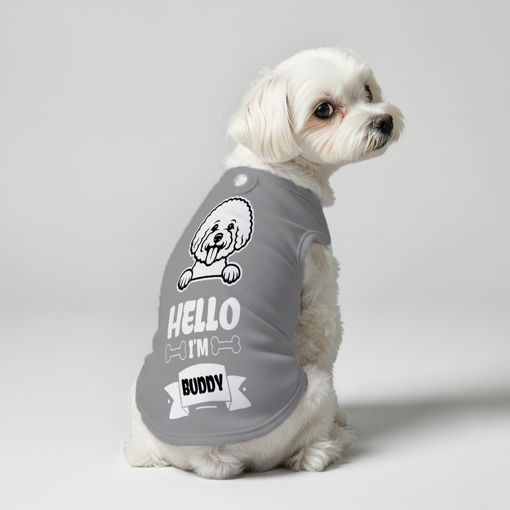 HELLO – Personalized Shirt with Your Dog’s Name and Breed – Dog Shirt