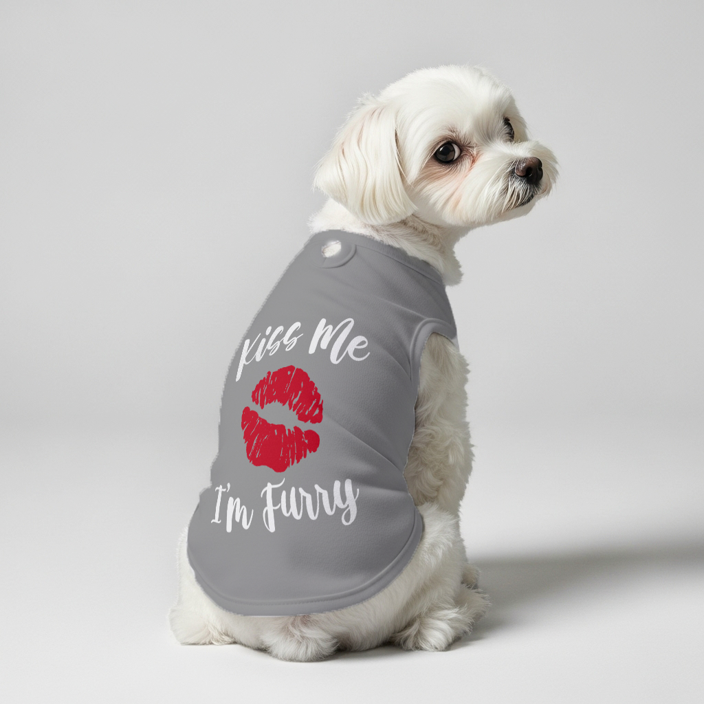Kiss Me, I’m Furry – Dog Shirt