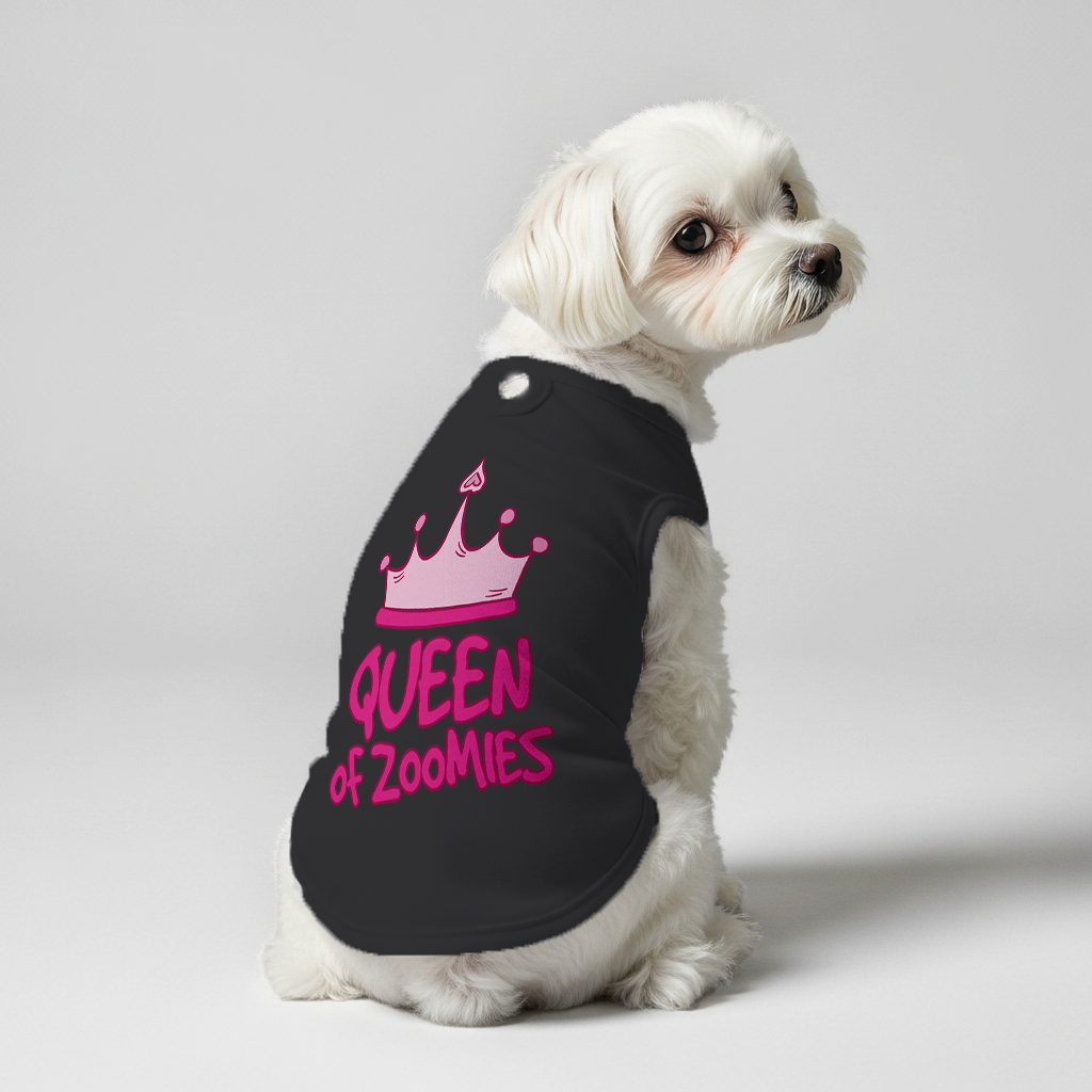 Queen of Zoomies – Dog Shirt