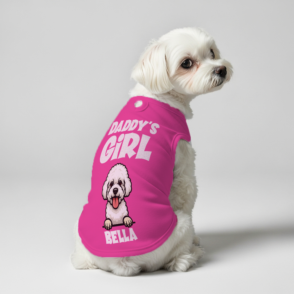 MOMMY’S GIRL – Personalized Shirt with Your Dog’s Name and Breed – Dog Shirt