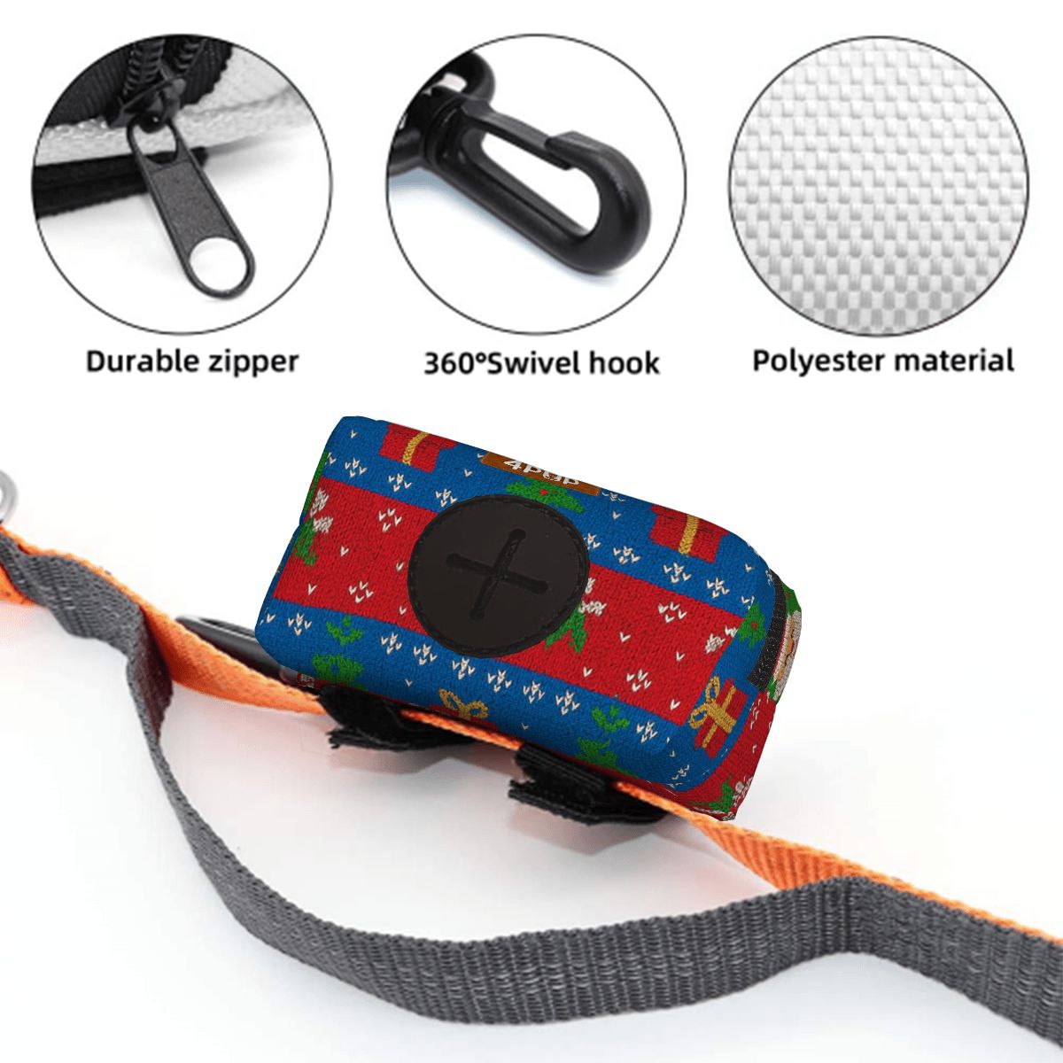 oreo Dog Poop Bag Holder product info
