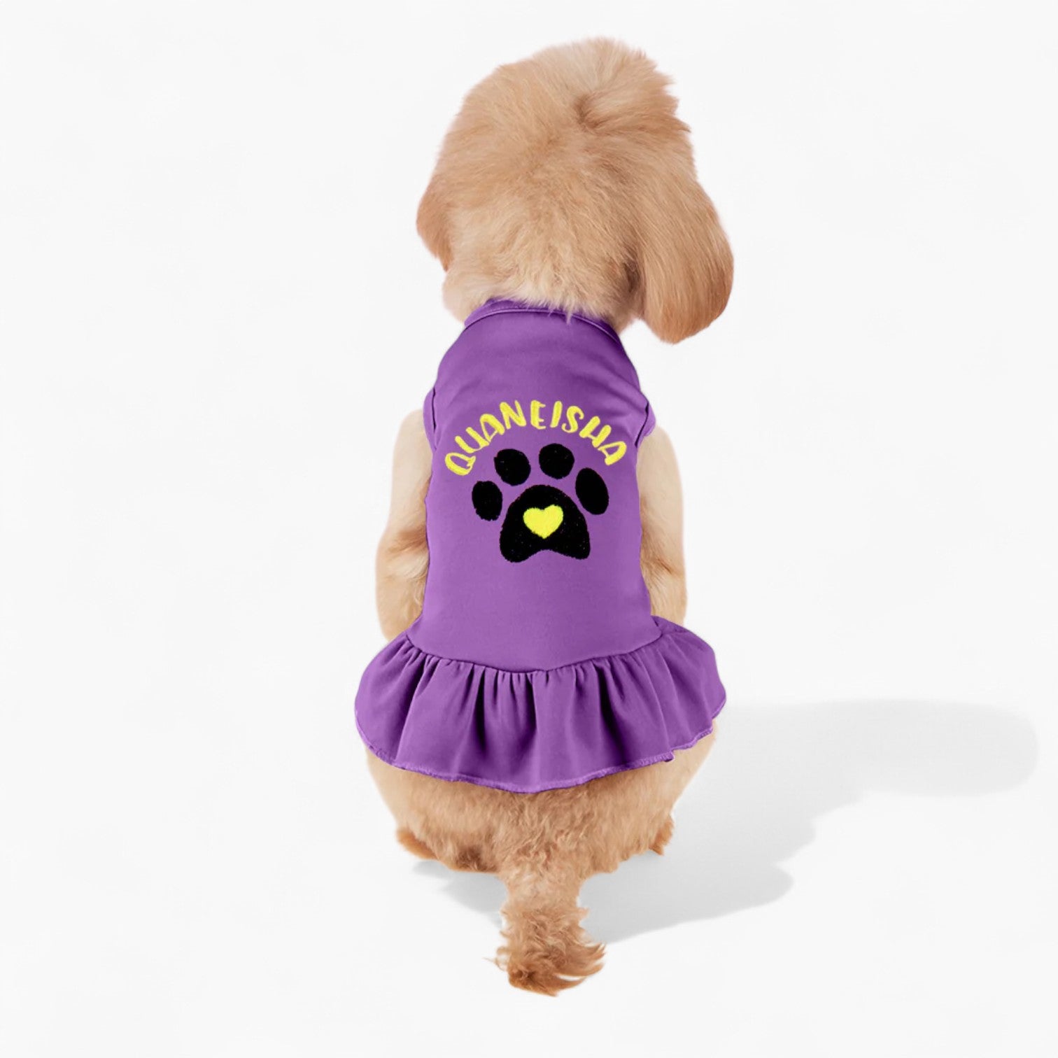 Personalized Dog Dress – Custom Embroidered Gift for Dog Lovers
