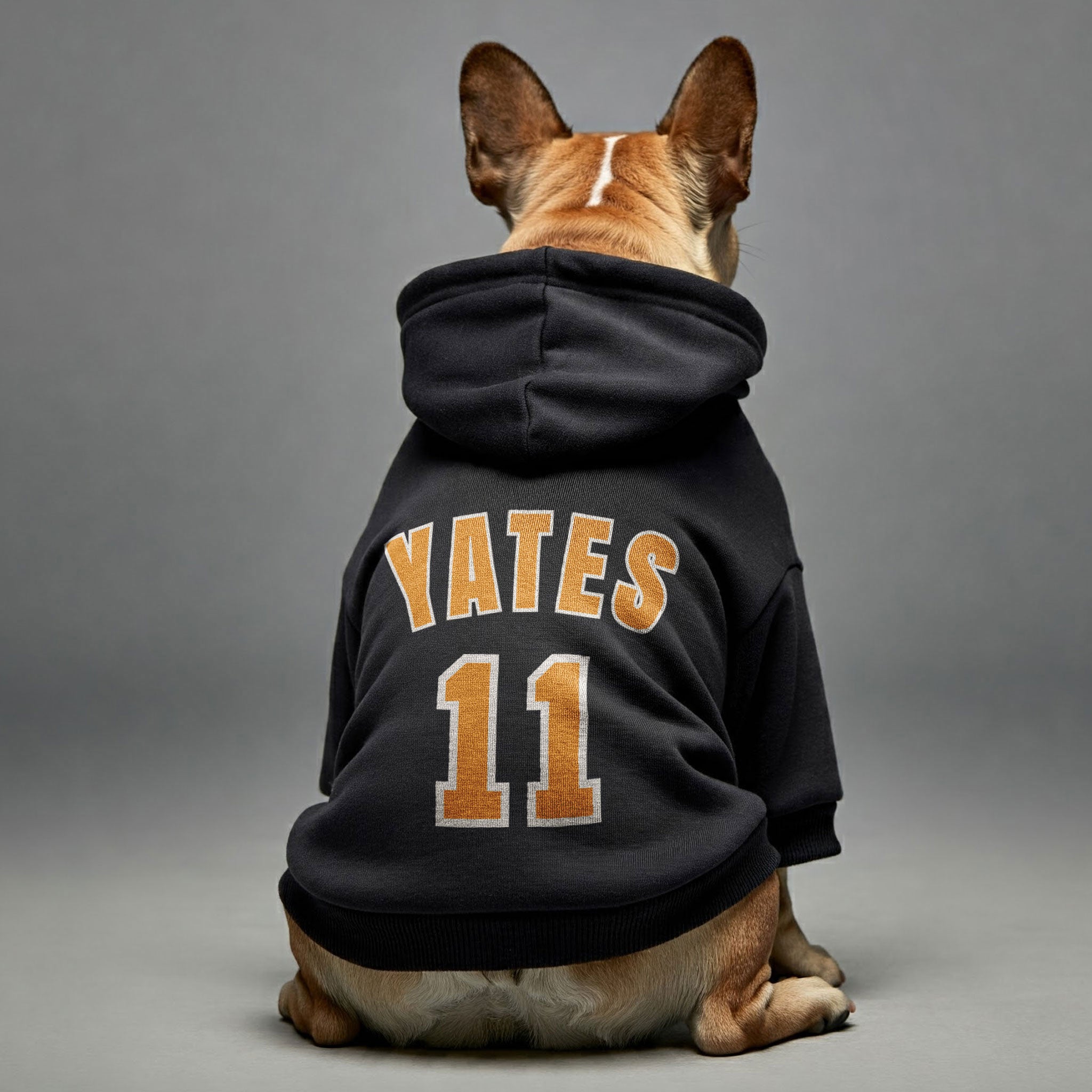 personalized dog hoodies​ with custom name and number