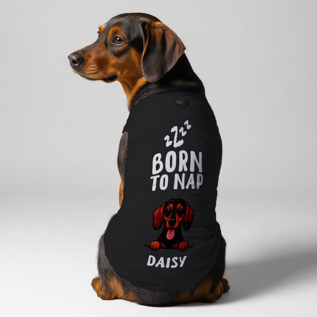 personalized dog shirt with breed design