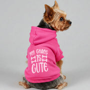 My Chaos is Cute – Dog Hoodie – Dog Clothes