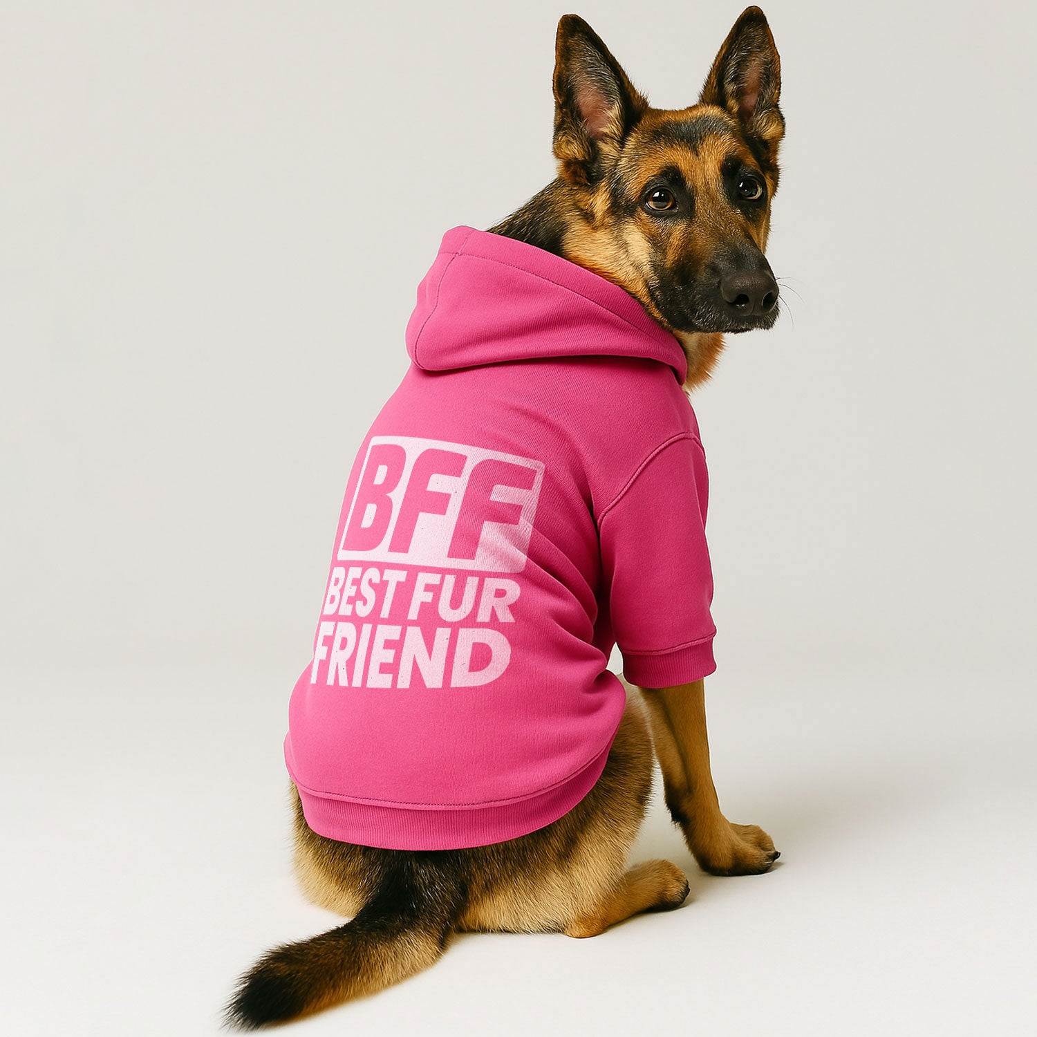 BFF ( Best Fur Friend ) – Dog Hoodie – Dog Clothes