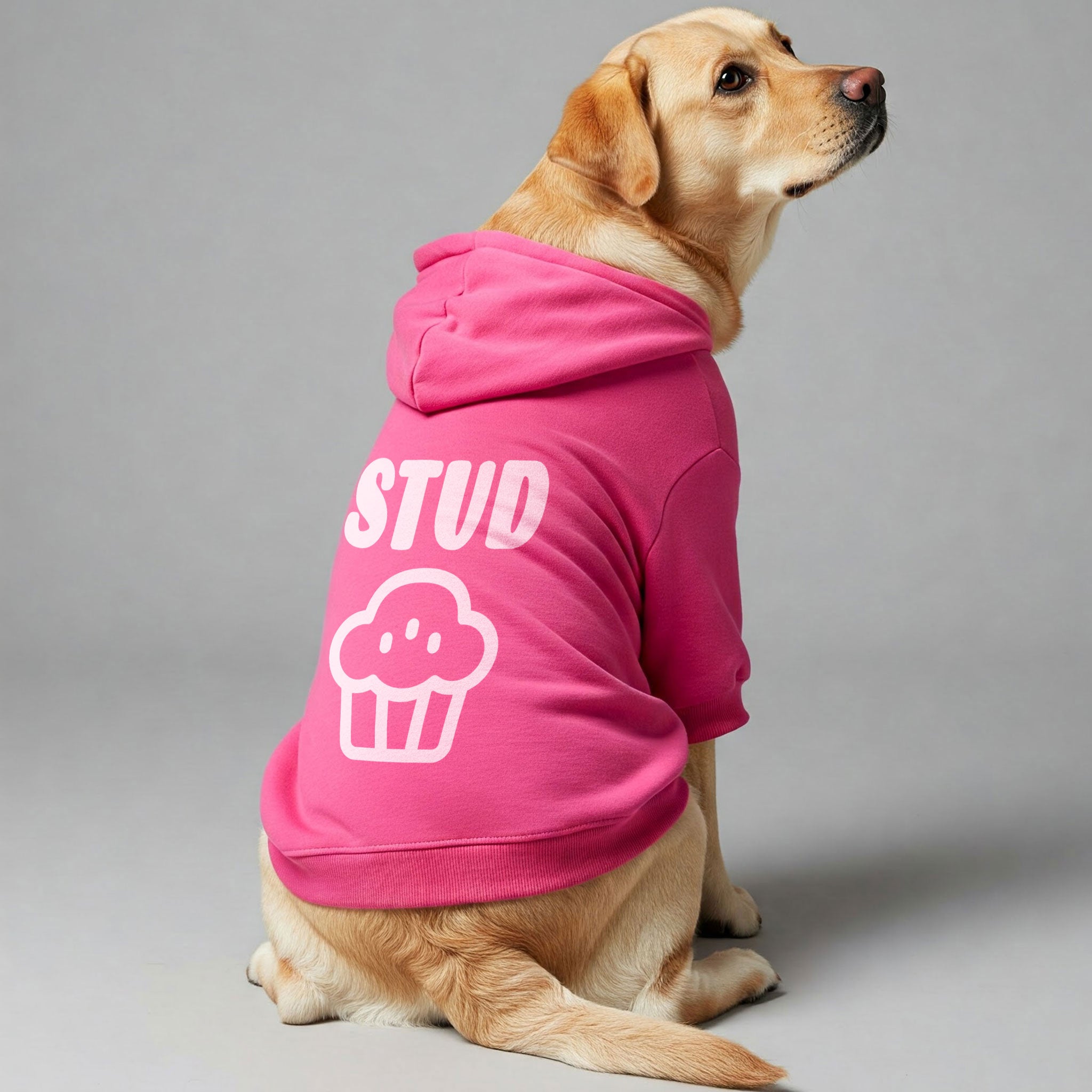 stud muffin – Dog Hoodie – Dog Clothes