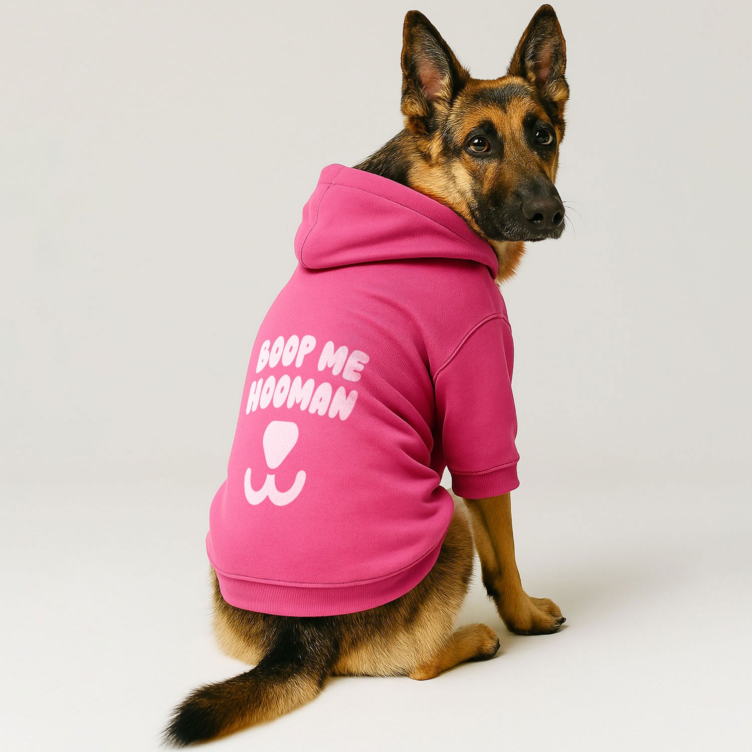 Boop Me, Hooman – Dog Hoodie – Dog Clothes