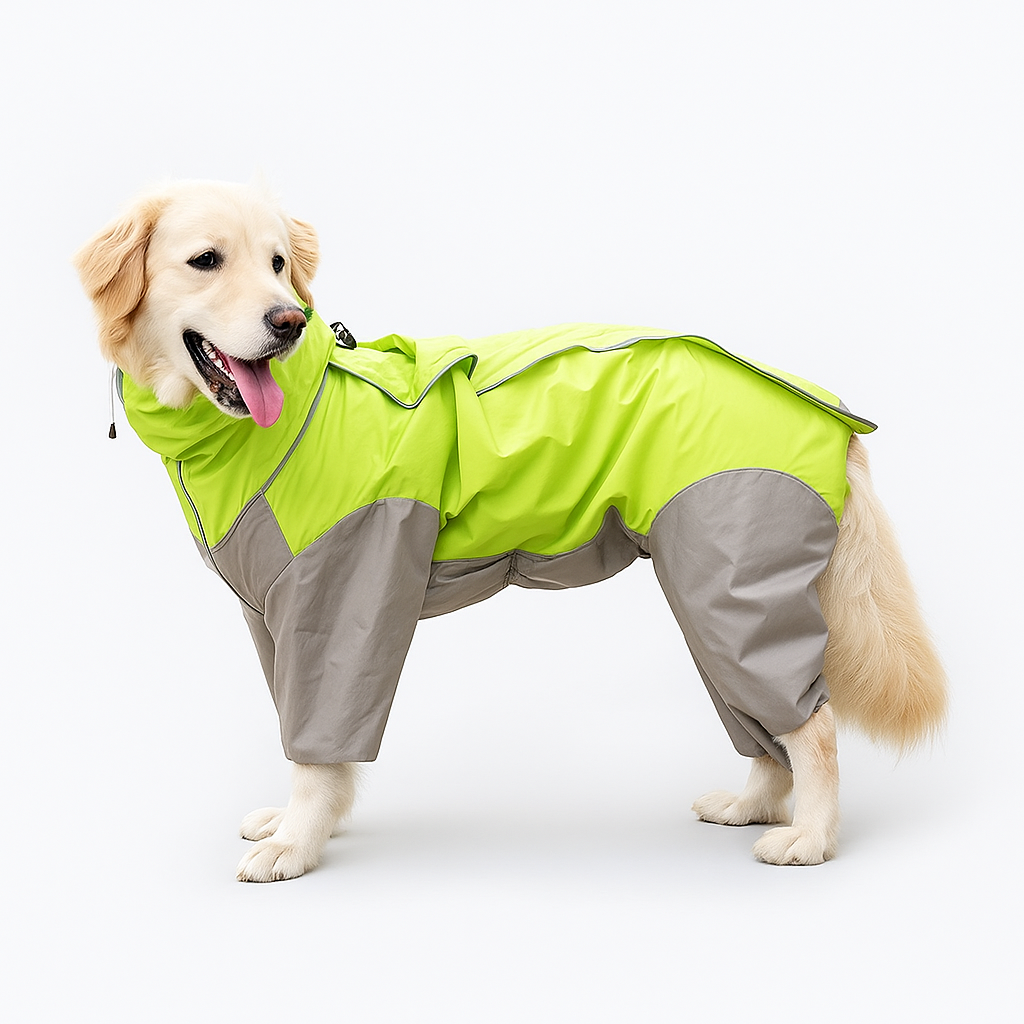 raincoat with hood for dogs