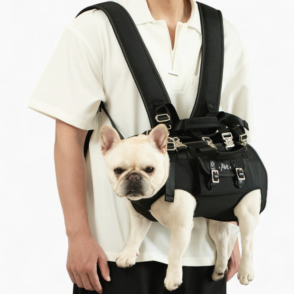 backpack travel with dog CarryPaw Travel Side Carry Dog Backpack Carrier